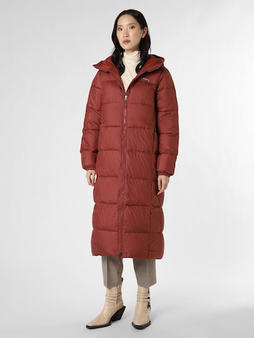 Manteau d’hiver COLUMBIA en rouge : devant
