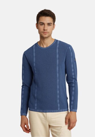 HAJO Sweatshirt in Blue: front