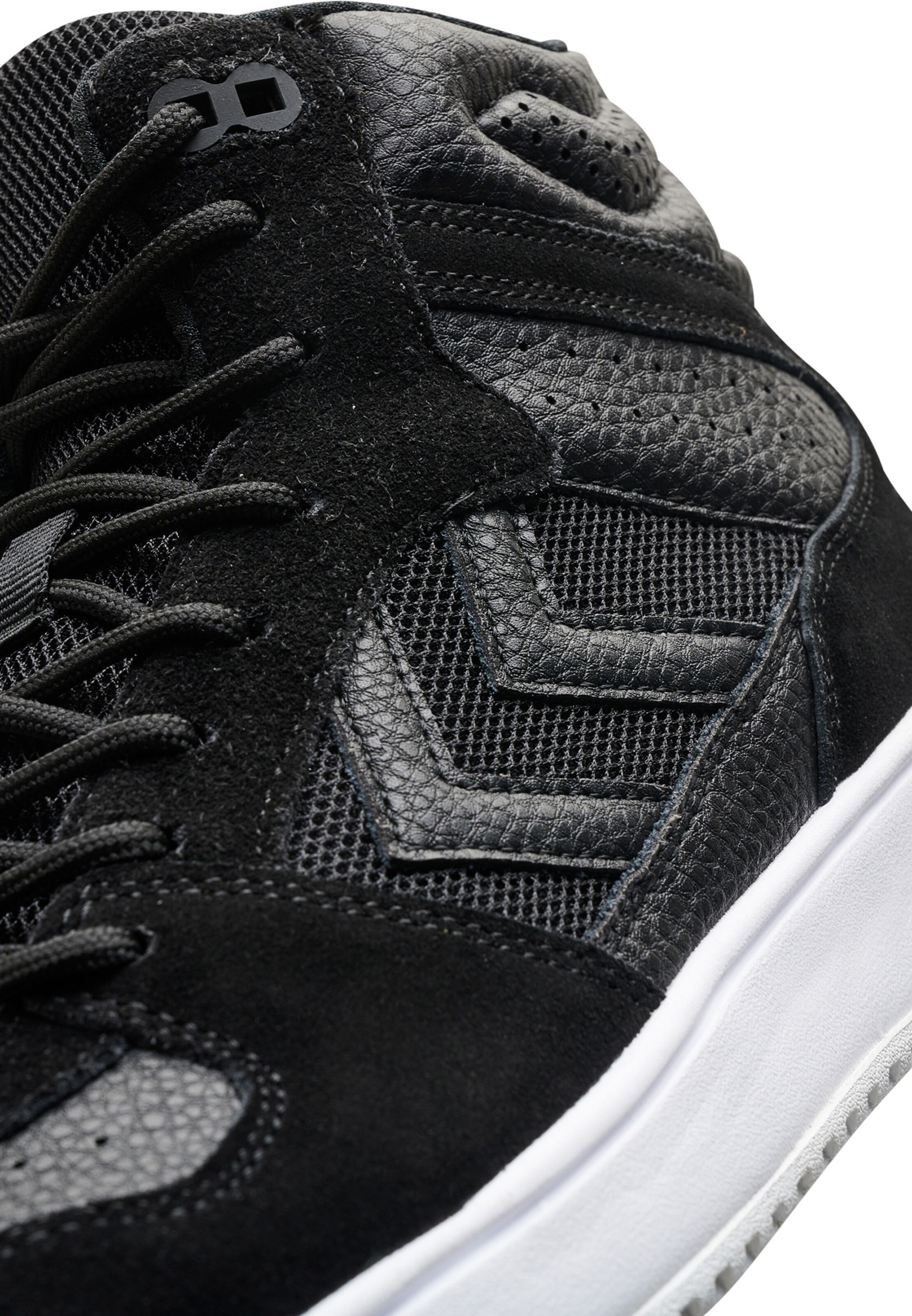 melns Hummel Augstie brīvā laika apavi