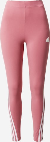 ADIDAS SPORTSWEAR Skinny Športové nohavice 'Future Icons' - ružová: predná strana