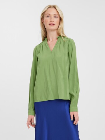 Camicia da donna 'Bell' di VERO MODA in verde: frontale
