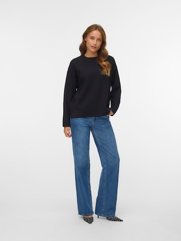 VERO MODA Trui 'VMSILJE' in Zwart: voorkant