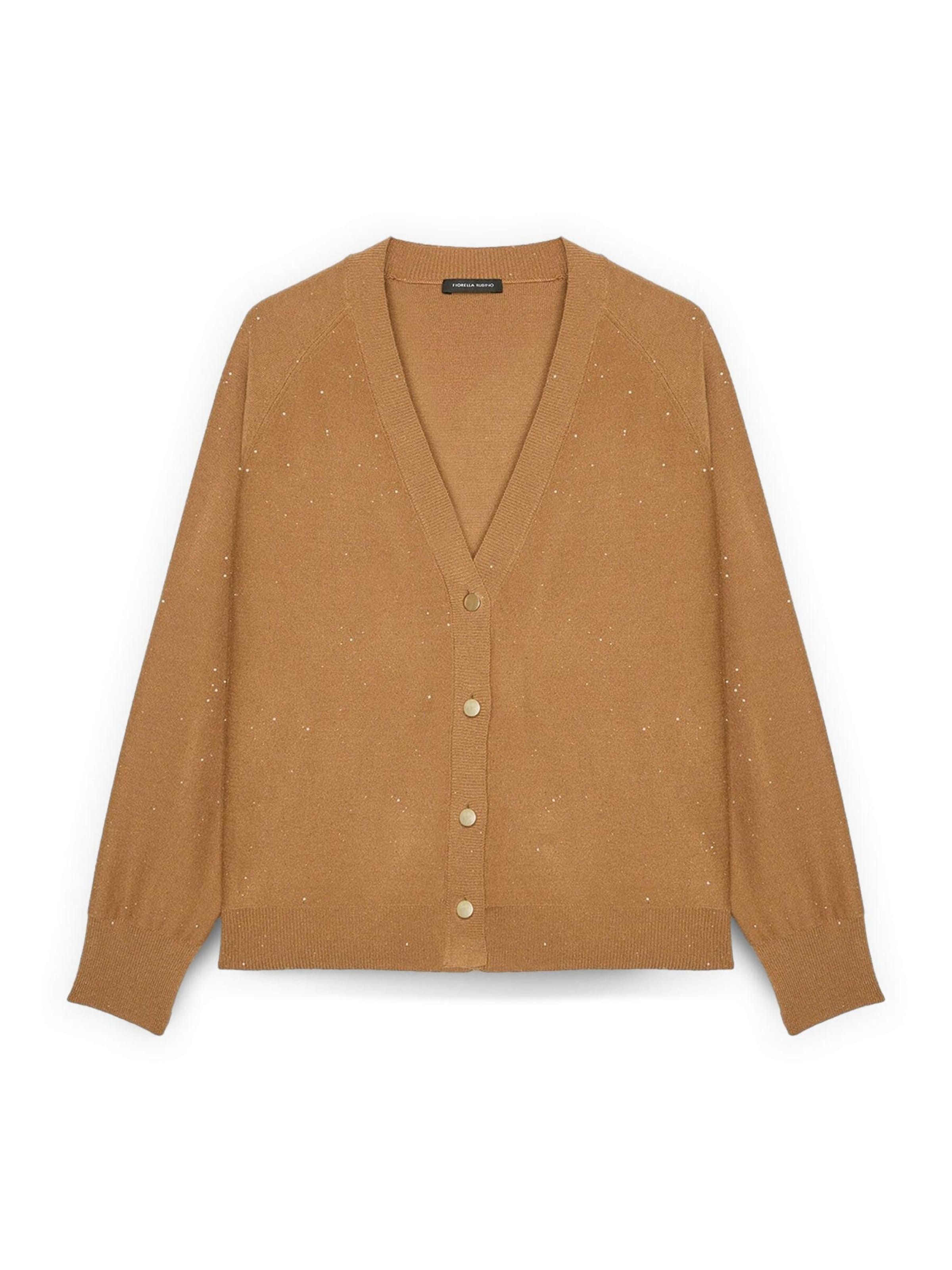 Fiorella Rubino Trui in Beige: voorkant