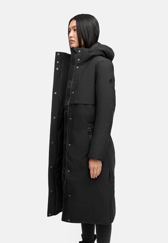 NAVAHOO Mantel 'Waldbummler 14' in Schwarz