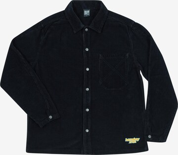 HOMEBOY Button Up Shirt 'Time Warp' in Black: front
