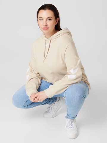 Sweat de sport Hummel en beige