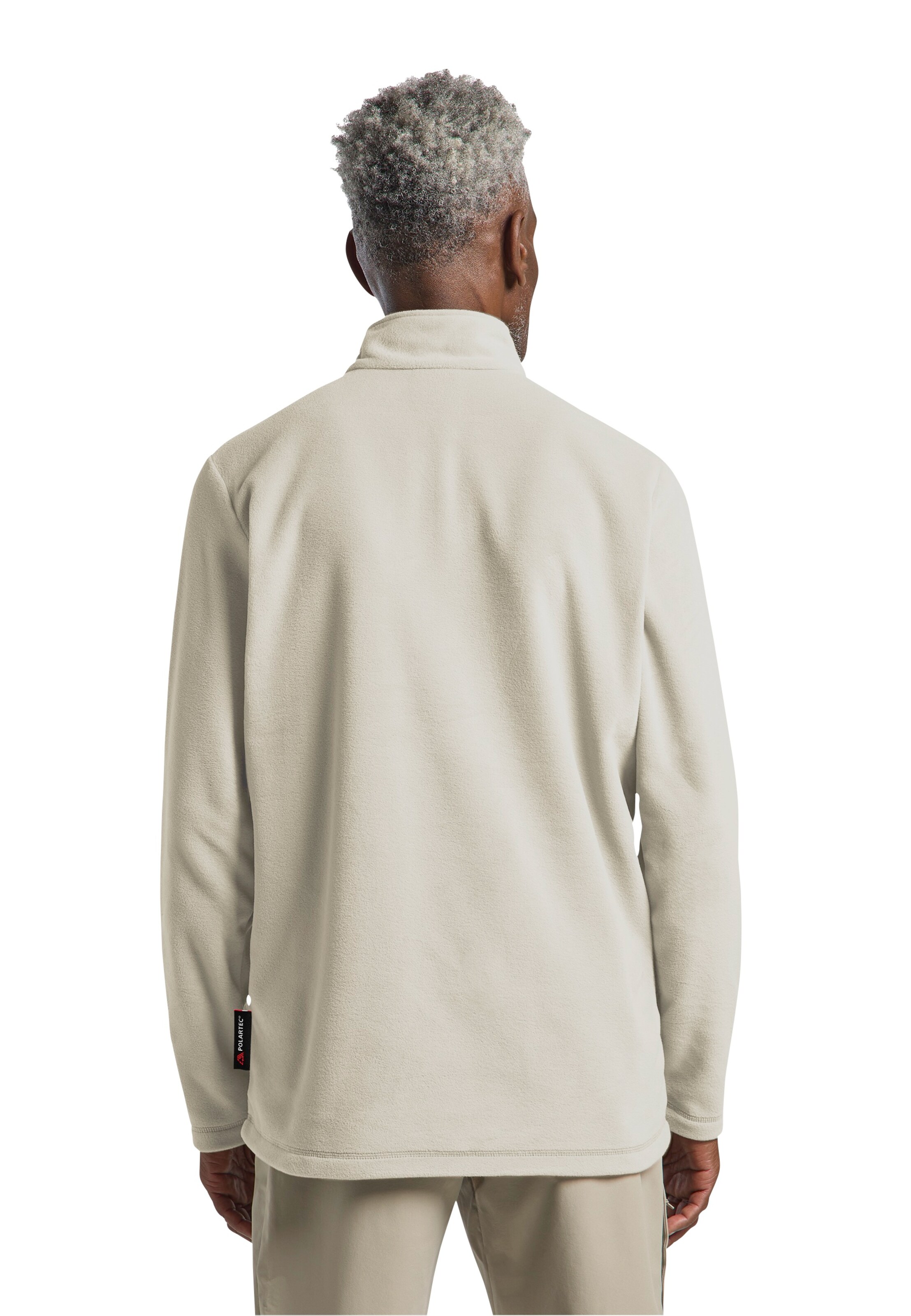 JACK WOLFSKIN Sportpullover 'Taunus' in Beige