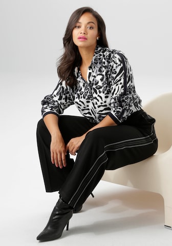 Aniston Bluse in Schwarz