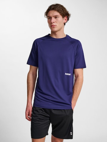Hummel Funktionsskjorte 'Pulse' i lilla: forside