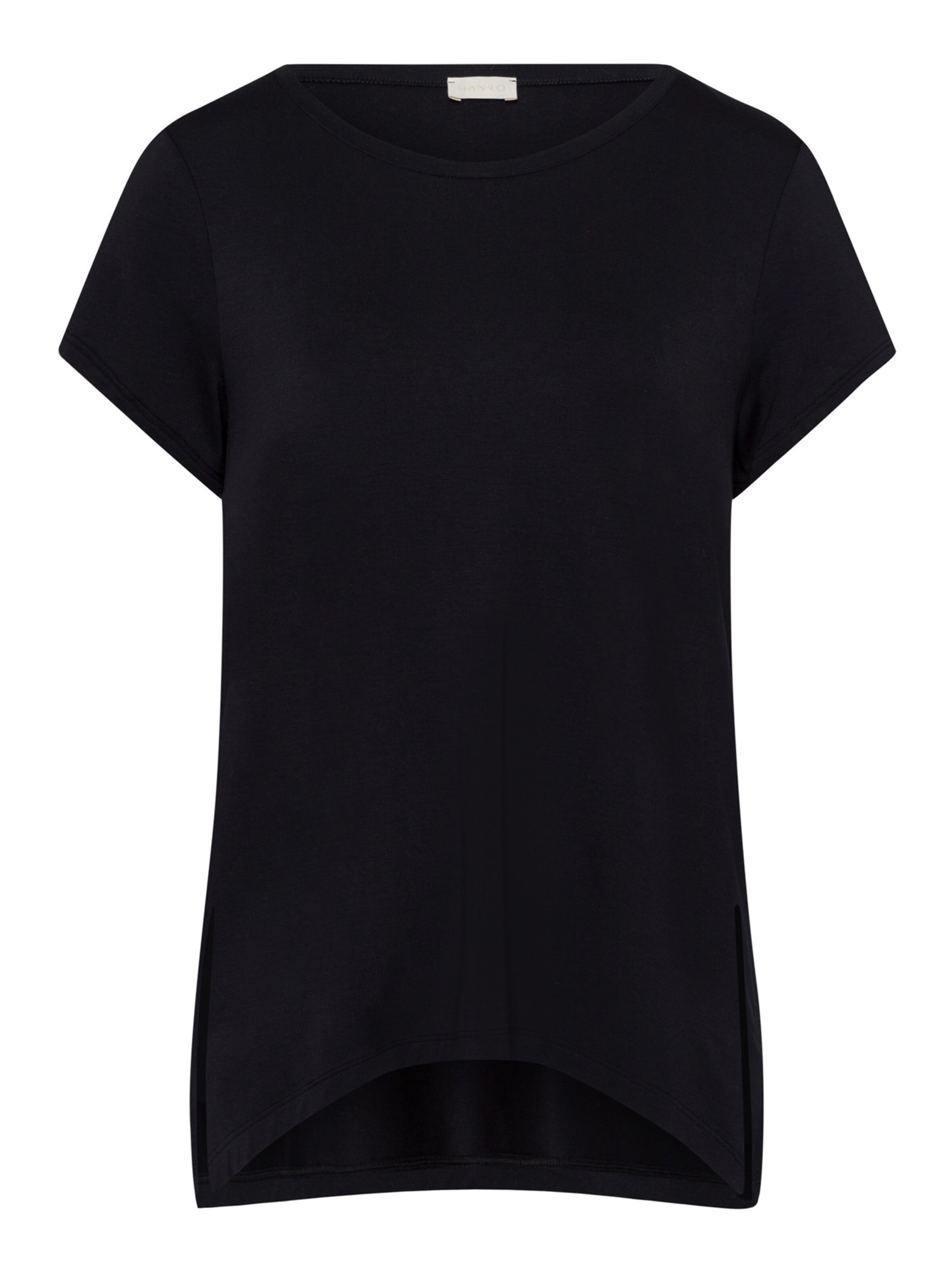 Hanro Shirt ' Yoga ' in Black: front