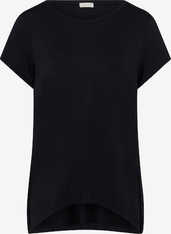 Hanro Shirt ' Yoga ' in Black: front