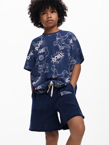 Desigual Loosefit Byxa i blå