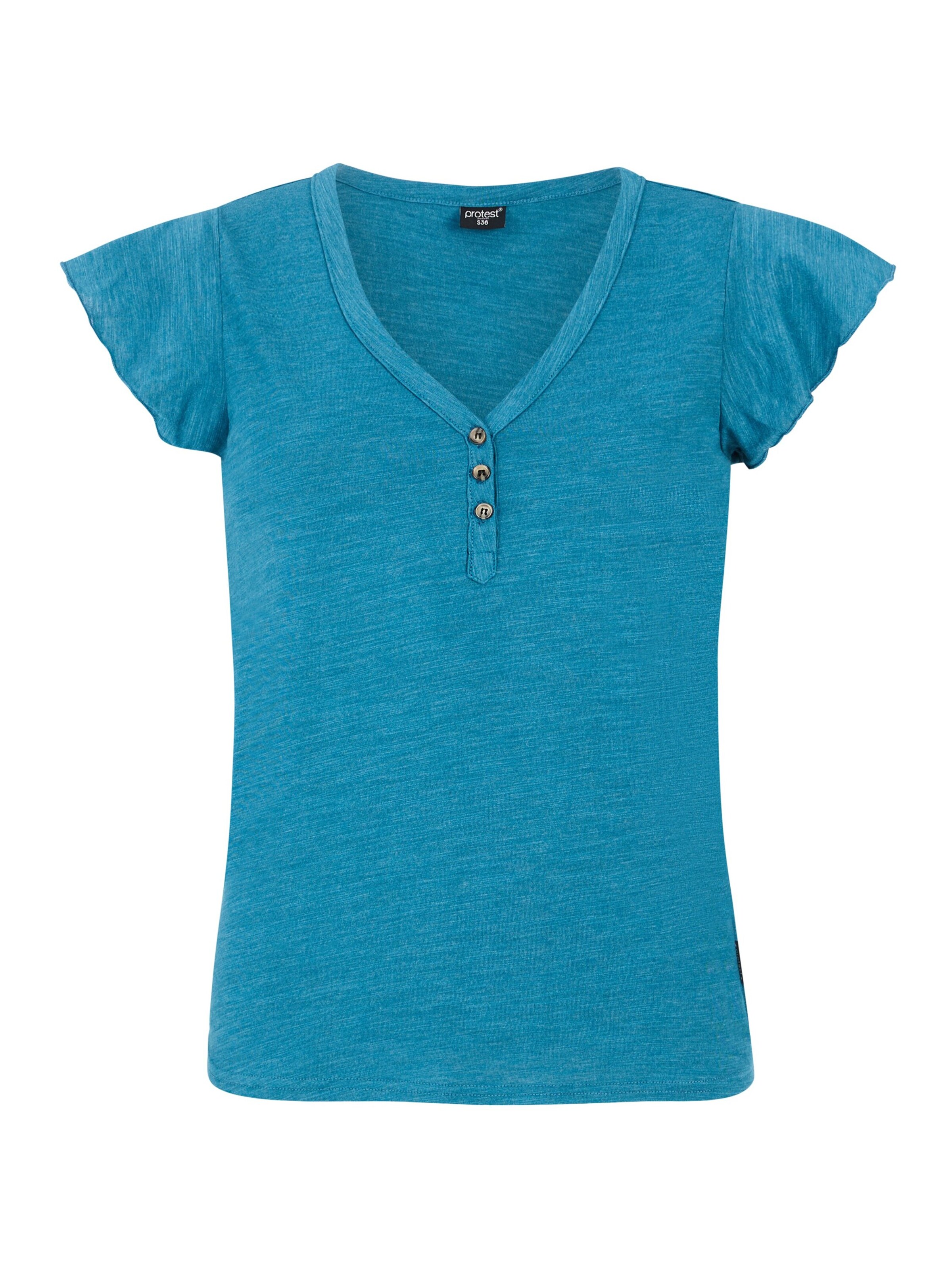 PROTEST Shirt 'PRTKayla' in Blue: front