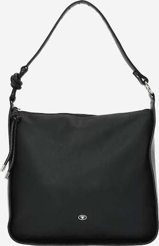 TOM TAILOR Shoulder Bag 'Cori' in Black: front
