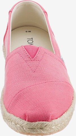 TOMS Espadrilles in Pink