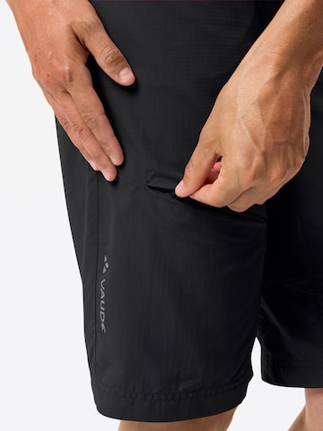 VAUDE Regular Workout Pants 'Tamaro II' in Black