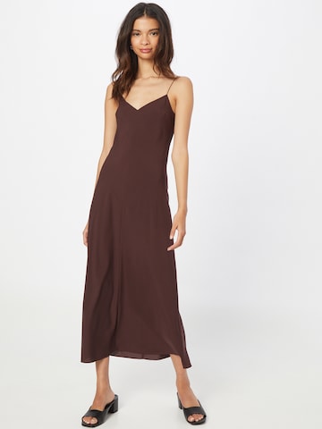 Designers Remix Evening dress 'Valerie' in Brown: front