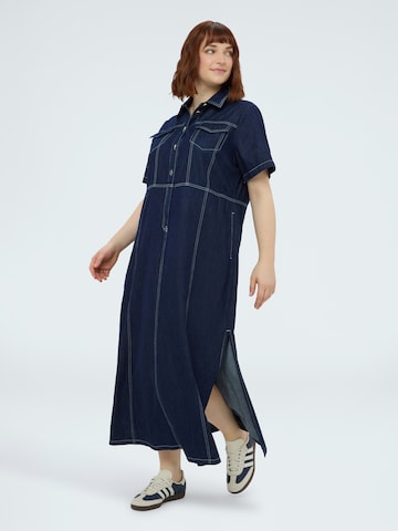 Robe Fiorella Rubino en bleu