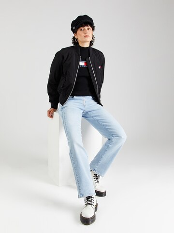 Tommy Jeans Tussenjas 'ESSENTIALS' in Zwart