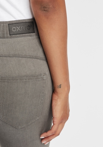 Oxmo Skinny Jeans Hose 'Gesine' in Grau