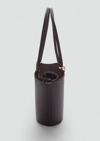 MANGO Shopper 'Meti' in Braun