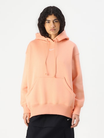 Nike Sportswear Свитшот 'Phoenix Fleece' в Оранжевый: спереди