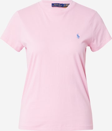 T-shirt Polo Ralph Lauren en rose : devant