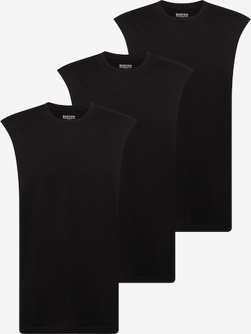 BURTON MENSWEAR LONDON - Camiseta en negro: frente