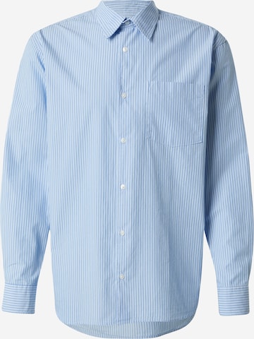 JACK & JONES Comfort fit Button Up Shirt 'JJCODY' in Blue: front