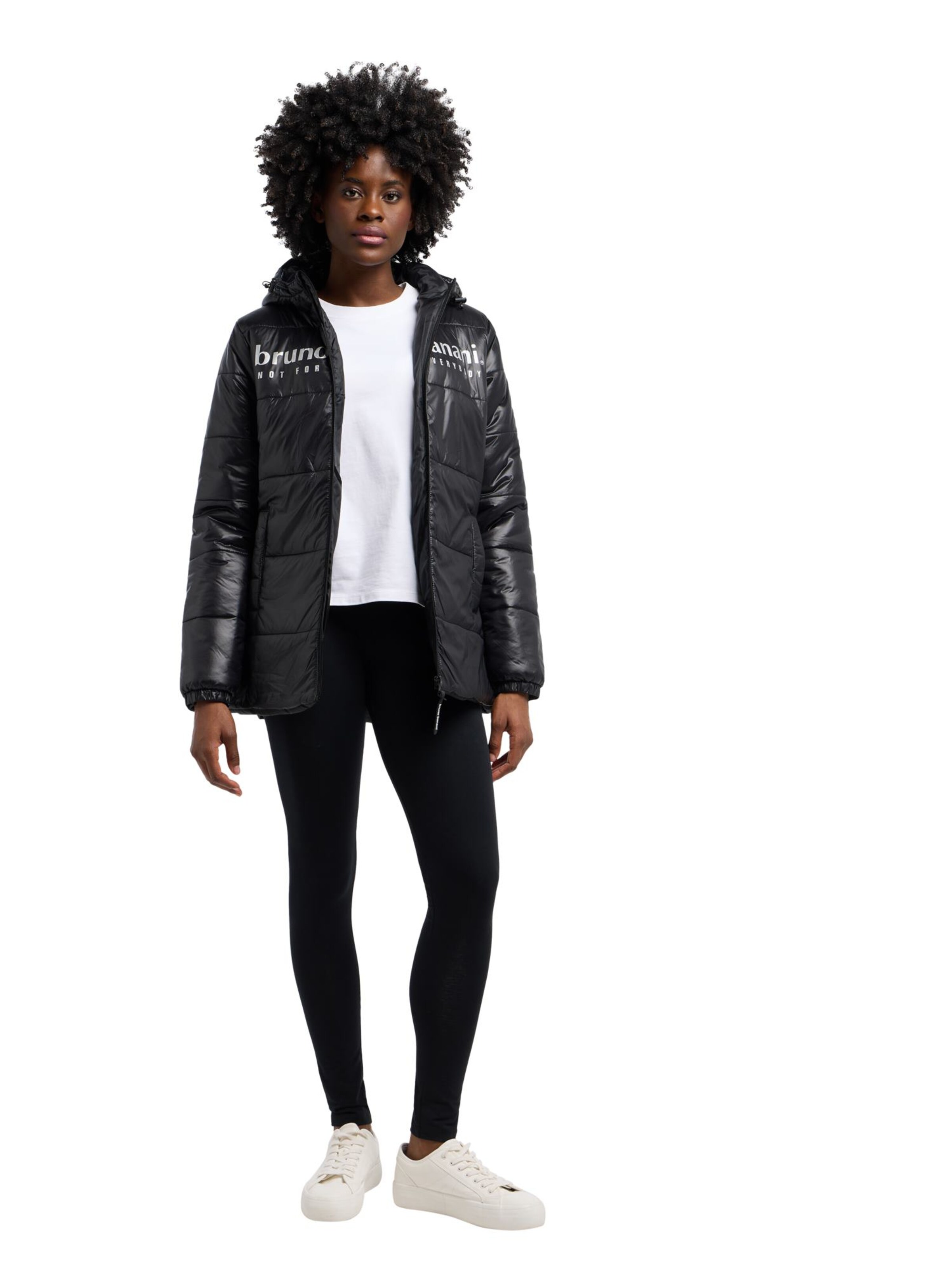 Bruno Banani Übergangsjacke in Schwarz