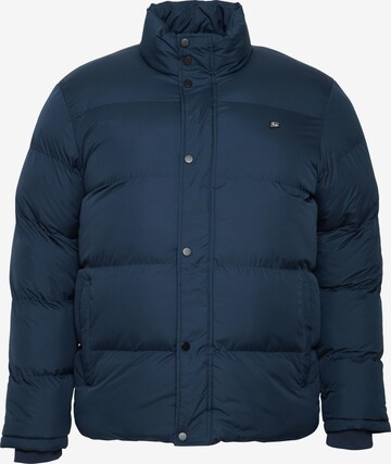 BLEND Winter Jacket in Blue: front