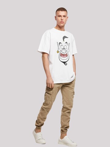 Maglietta 'Disney Aladdin Genie' di F4NT4STIC in bianco