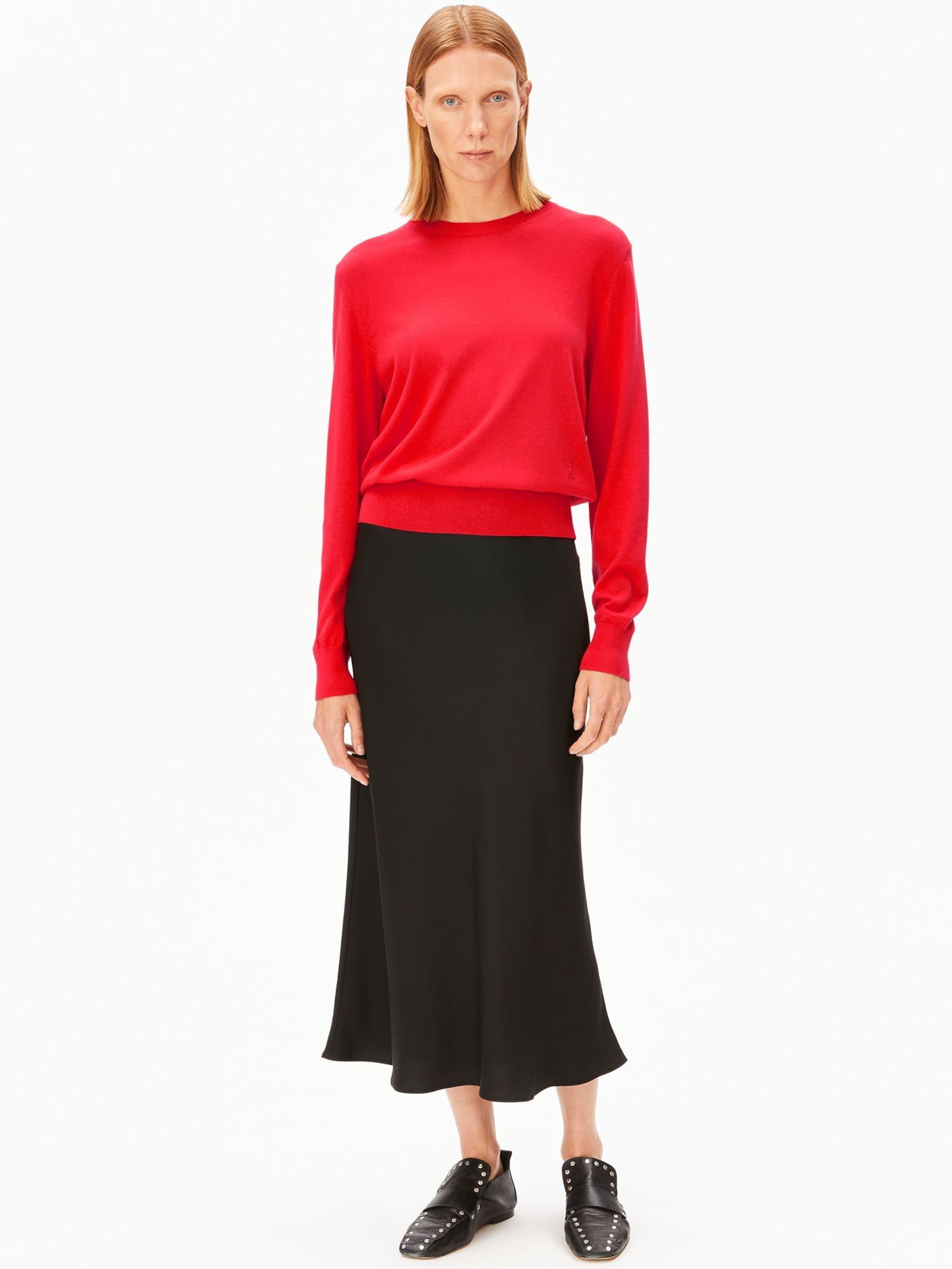 Pull-over ARMEDANGELS en rouge : devant