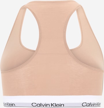 Calvin Klein Underwear Bralette Bra in Beige