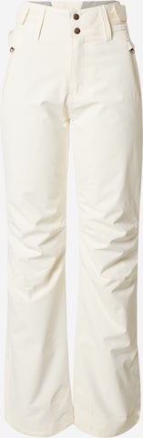 PROTEST Workout Pants 'CINNAMON' in White: front