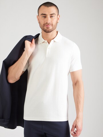 T-Shirt LERROS en blanc : devant