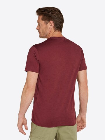 ICEBREAKER Functioneel shirt ' Tech Lite III' in Rood