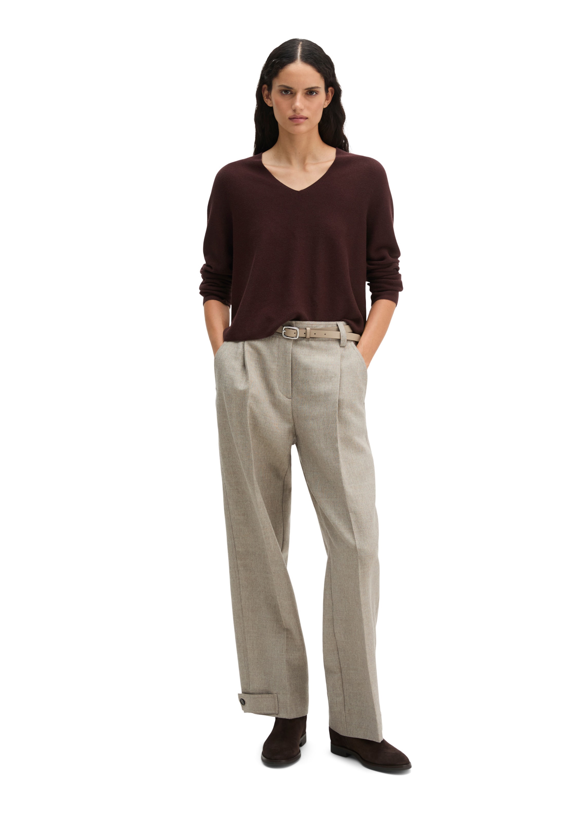 Pull-over Marc O'Polo en rouge