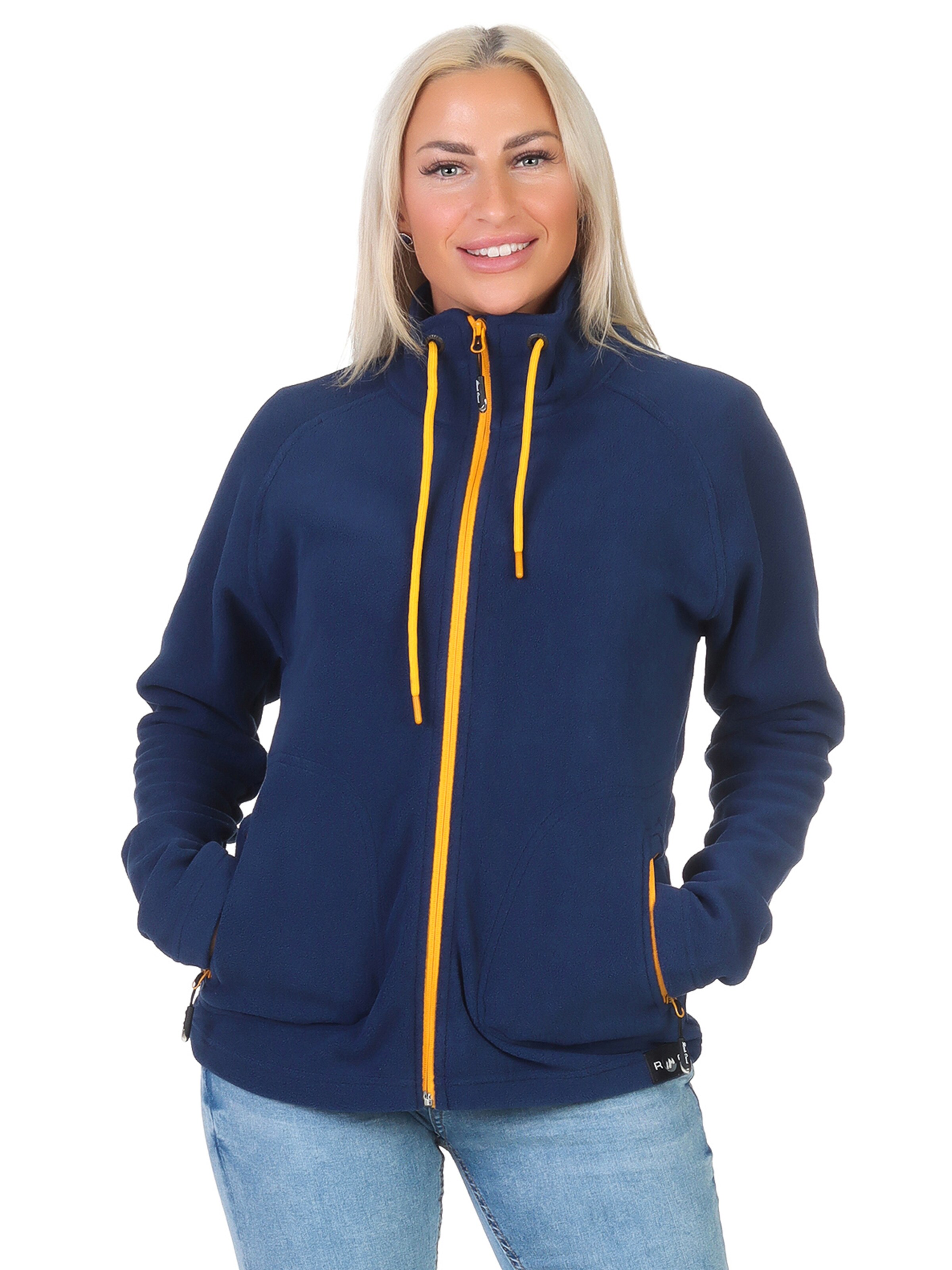 Rock Creek Fleece Jacket in Blue: front