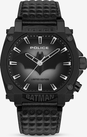 POLICE Analog Watch 'BATMAN' in Black: front