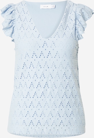 T-shirt 'VIAmalina' VILA en bleu : devant
