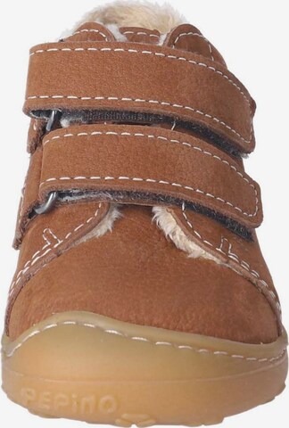 Pepino First-Step Shoes in Brown