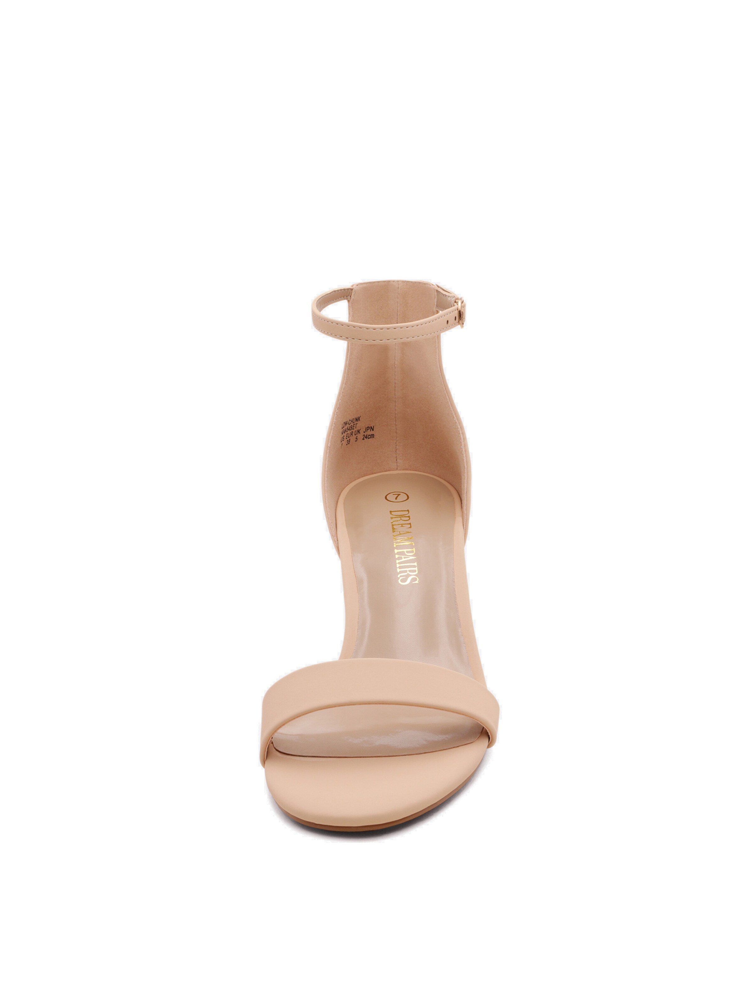 Dream Pairs Strap Sandals in Beige