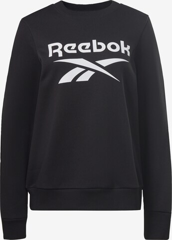 Reebok Sport Sportsweatshirt in Schwarz: predná strana