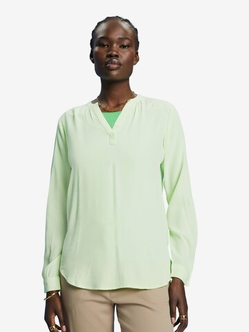 ESPRIT Blouse in Groen: voorkant