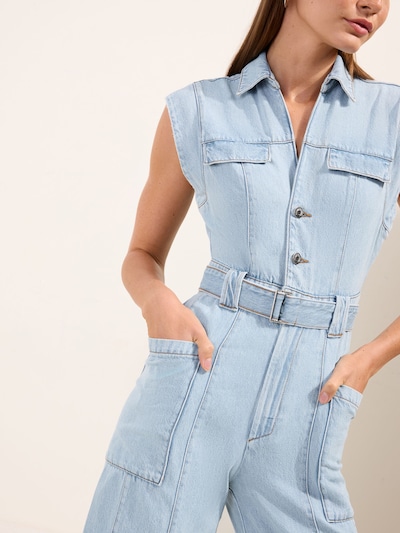 Friends Like These Jumpsuit in blue denim, Produktansicht