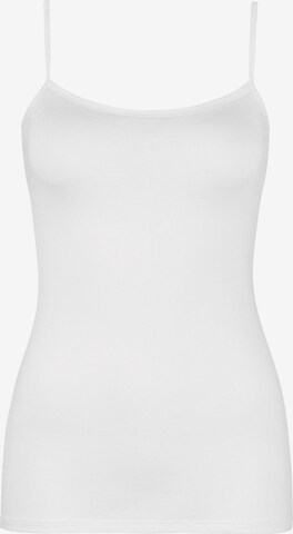 Hanro Top ' Ultralight ' in White: front