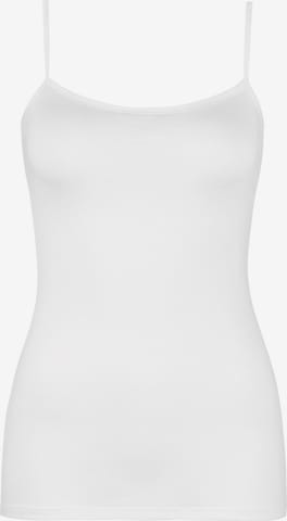 Hanro Top ' Ultralight ' in White: front