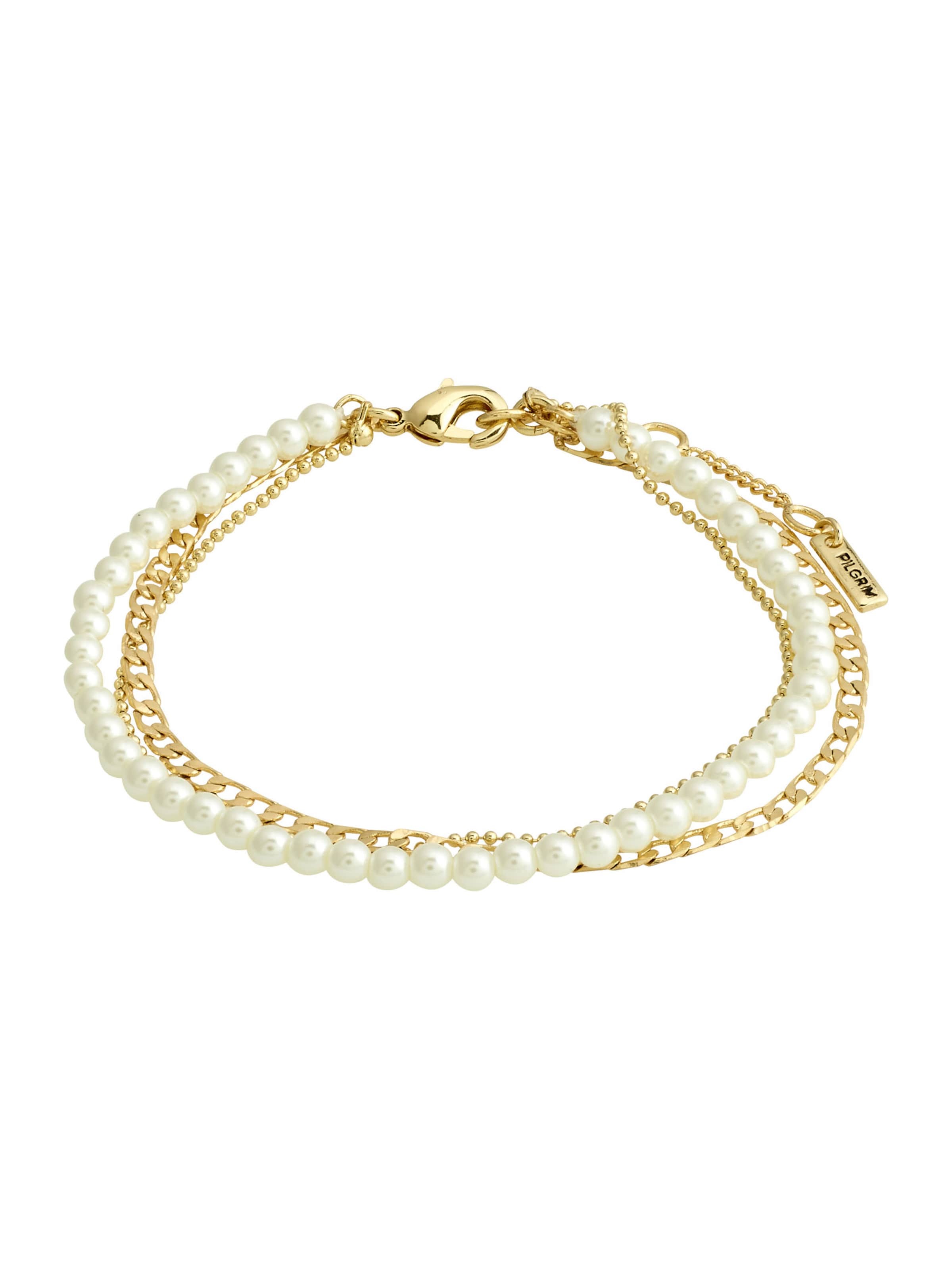 Pilgrim Náramok 'Baker' - Zlatá: predná strana