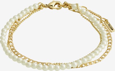 Pilgrim Bracelet 'BAKER' en or / blanc perle, Vue avec produit